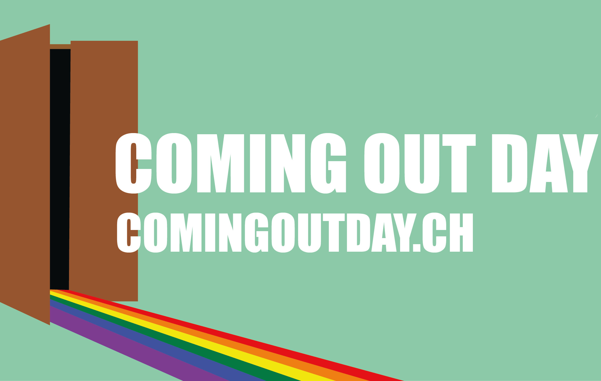 coming out day visual